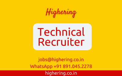 Technical Recruiter: Highering Talent India